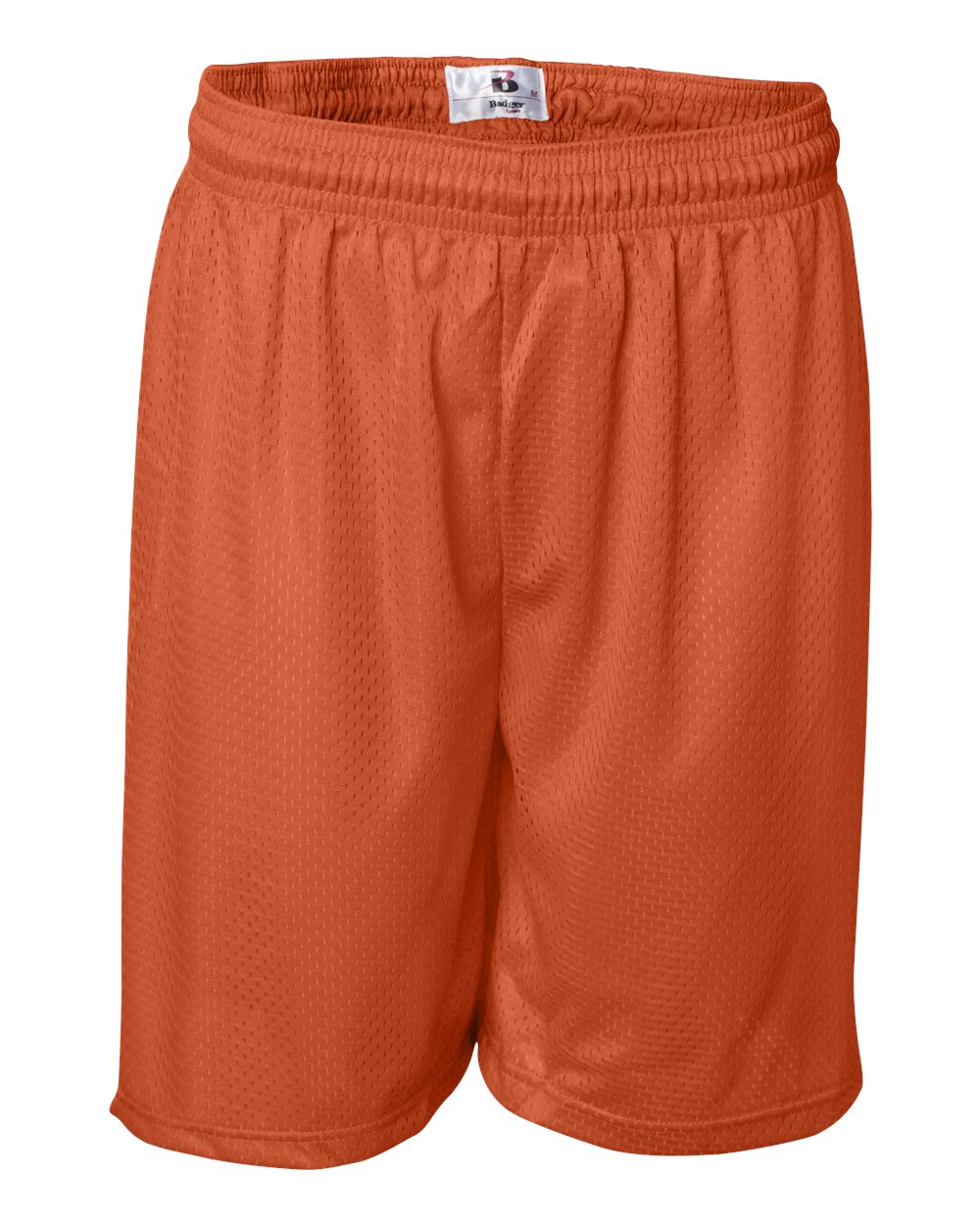Men's Pro Mesh 7" Shorts - Front - B09685663 - Burnt Orange