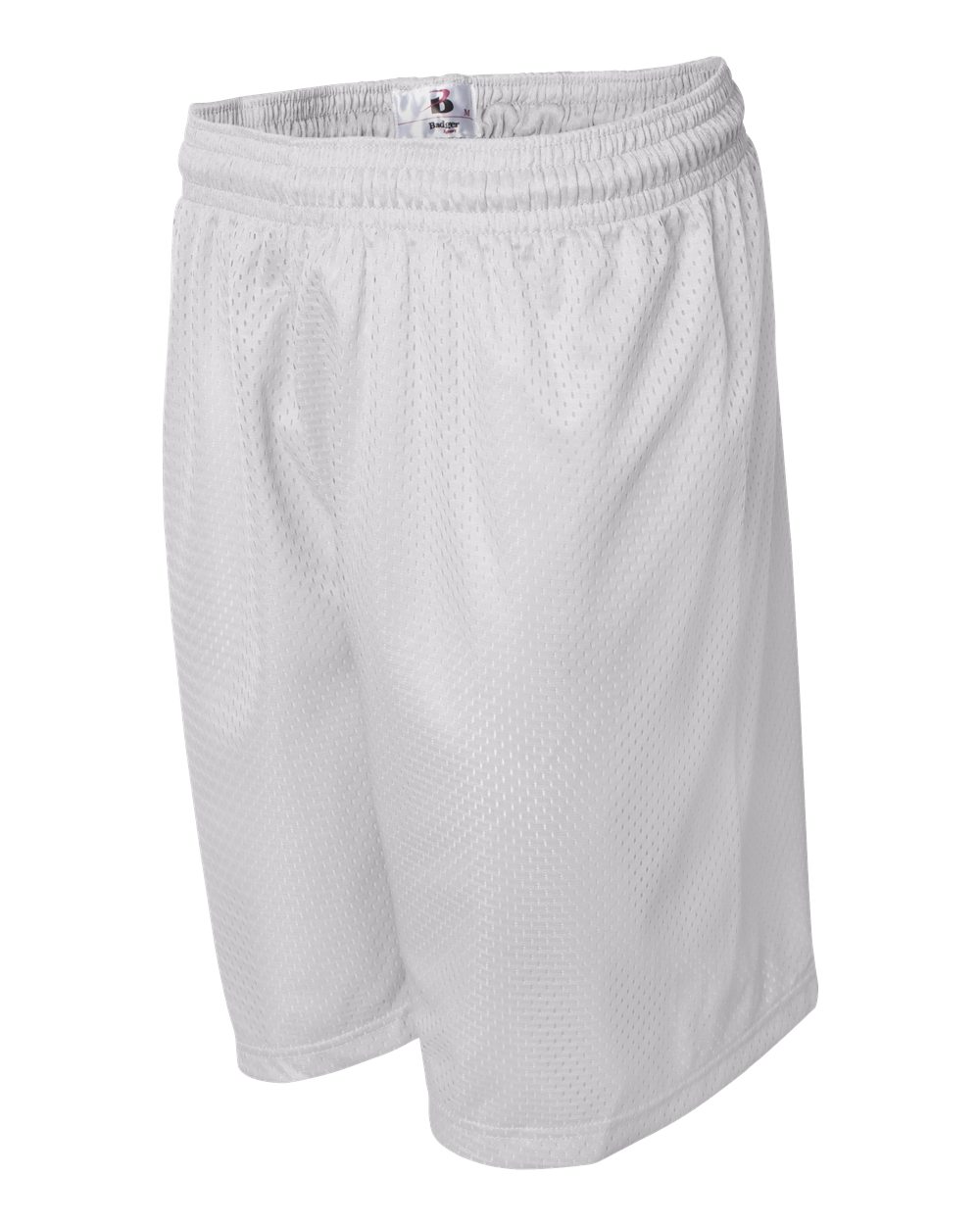Men's Pro Mesh 7" Shorts - Side - B09685003 - White