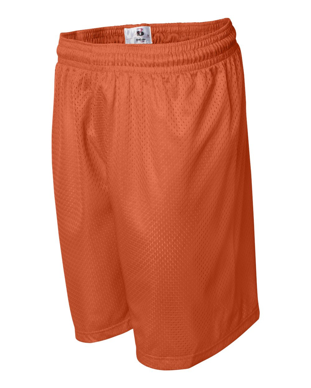 Men's Pro Mesh 7" Shorts - Side - B09685663 - Burnt Orange
