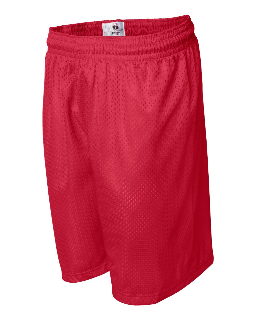 Men's Pro Mesh 7" Shorts - Side - B09685703 - Red