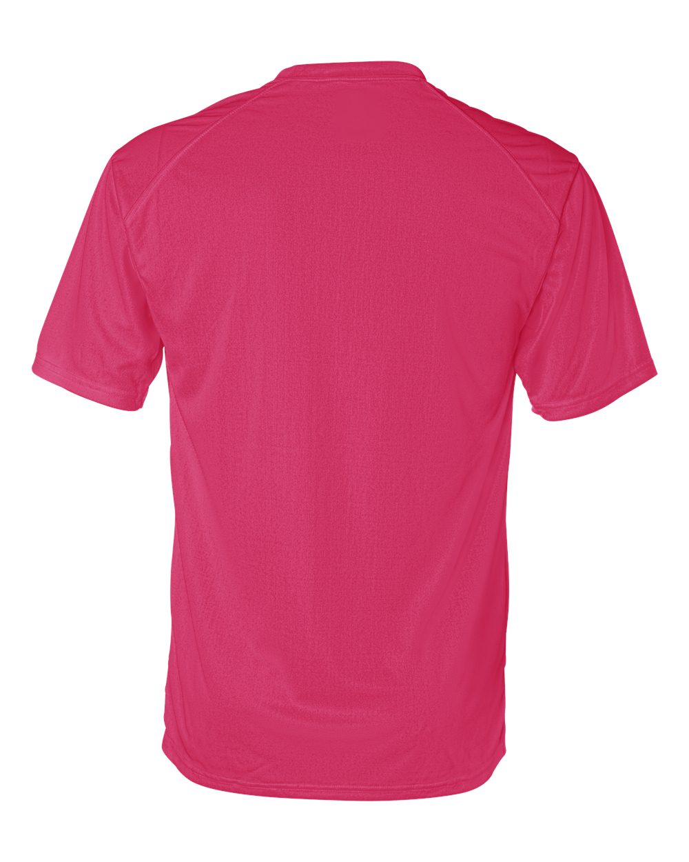 Men's B-Core Sport Shoulders T-Shirt - Back - B00185272 - Hot Coral