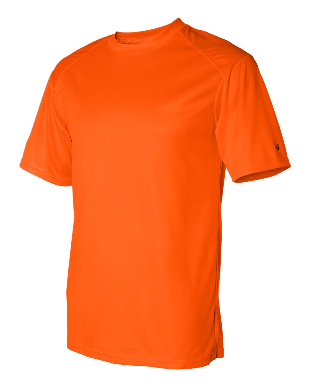 Men's B-Core Sport Shoulders T-Shirt - Side - B00185182 - Safety Orange