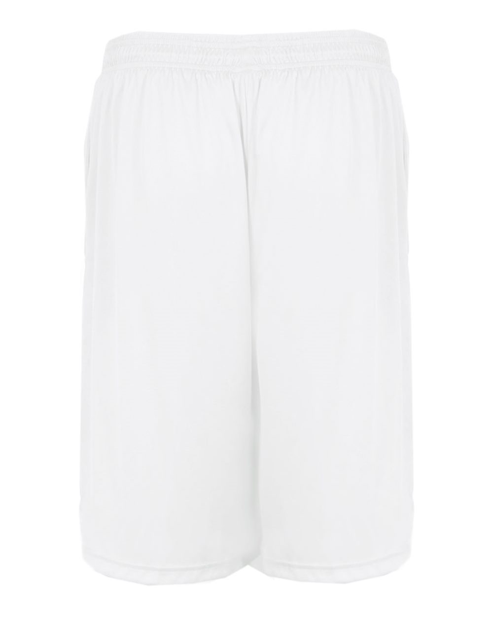 Men's B-Core 10" Shorts with Pockets - Back - B85185003 - White