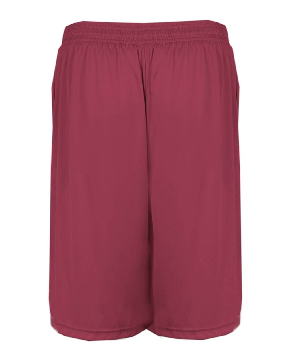 Men's B-Core 10" Shorts with Pockets - Back - B85185523 - Cardinal