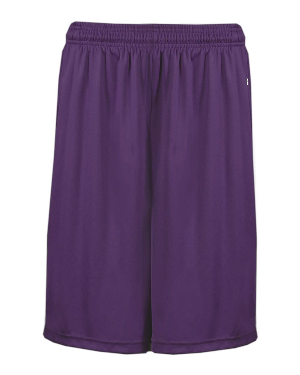 Men's B-Core 10" Shorts with Pockets - Front - B85185673 - Purple