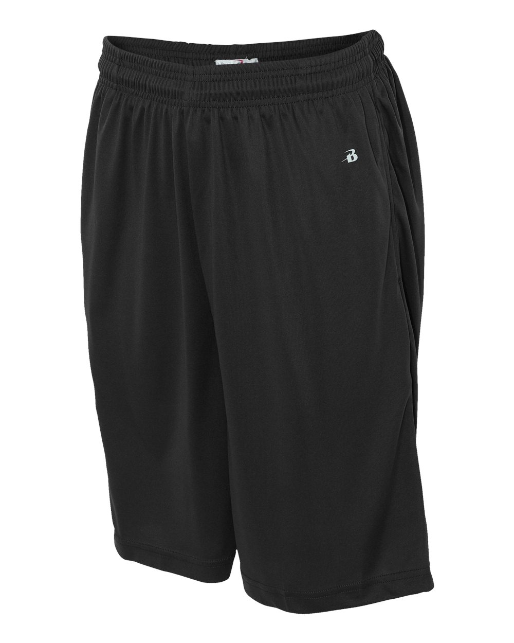 Men's B-Core 10" Shorts with Pockets - Side - B85185503 - Black