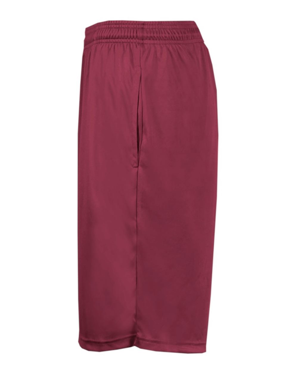 Men's B-Core 10" Shorts with Pockets - Side - B85185523 - Cardinal