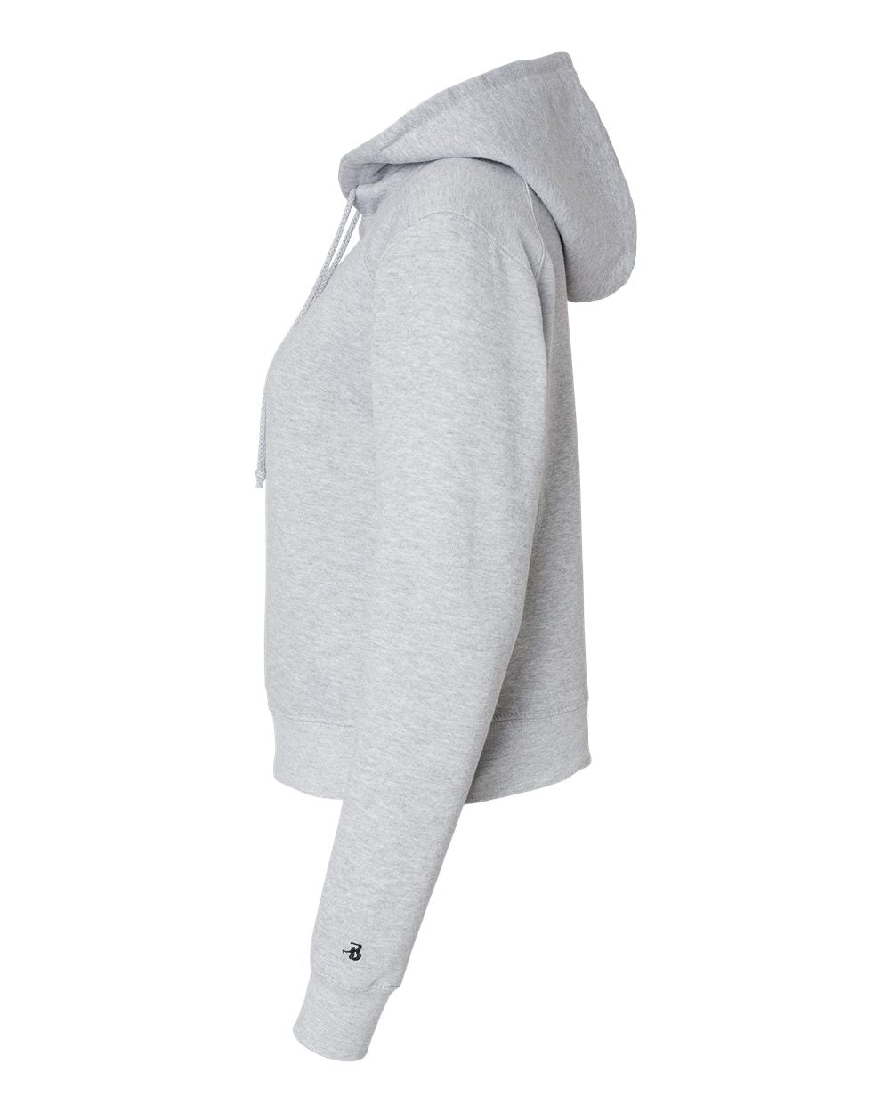 Women's Crop Hooded Sweatshirt - DirectSide - B21485548 - Oxford