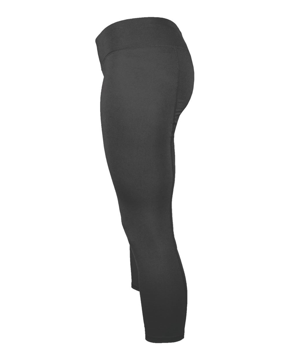 Women's Capri Leggings - Side - B64485352 - Graphite