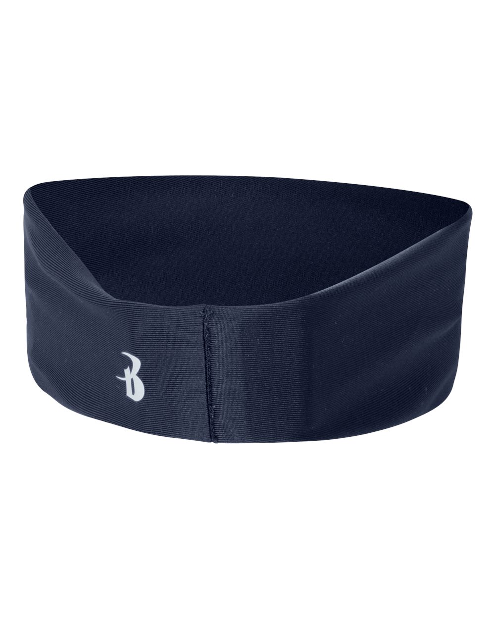 Wide Headband - Back - B10185650 - Navy