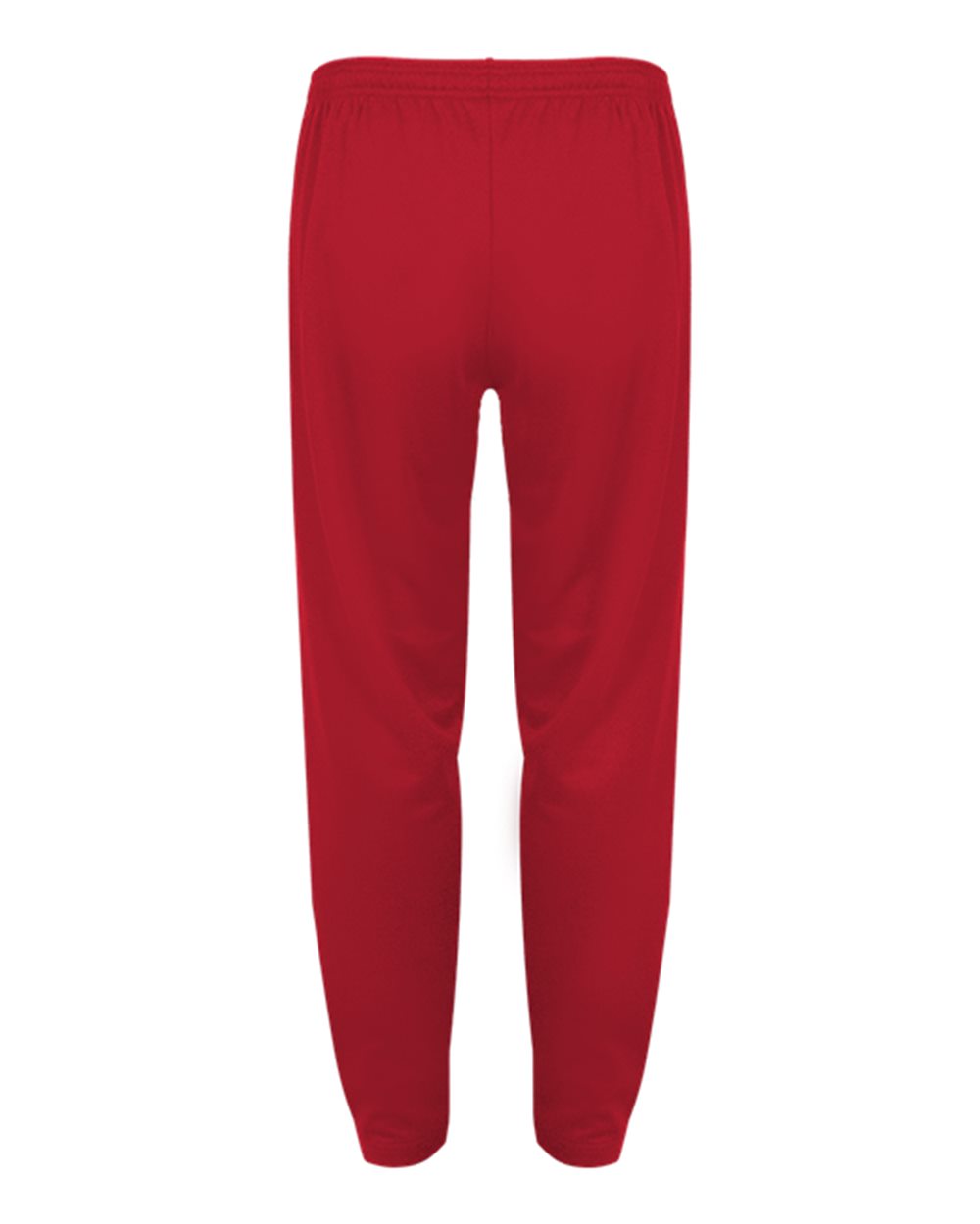 Men's Unbrushed Polyester Trainer Pants - Back - B10285702 - Red