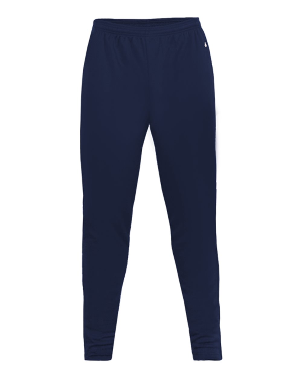 Men's Unbrushed Polyester Trainer Pants - Front - B10285652 - Navy
