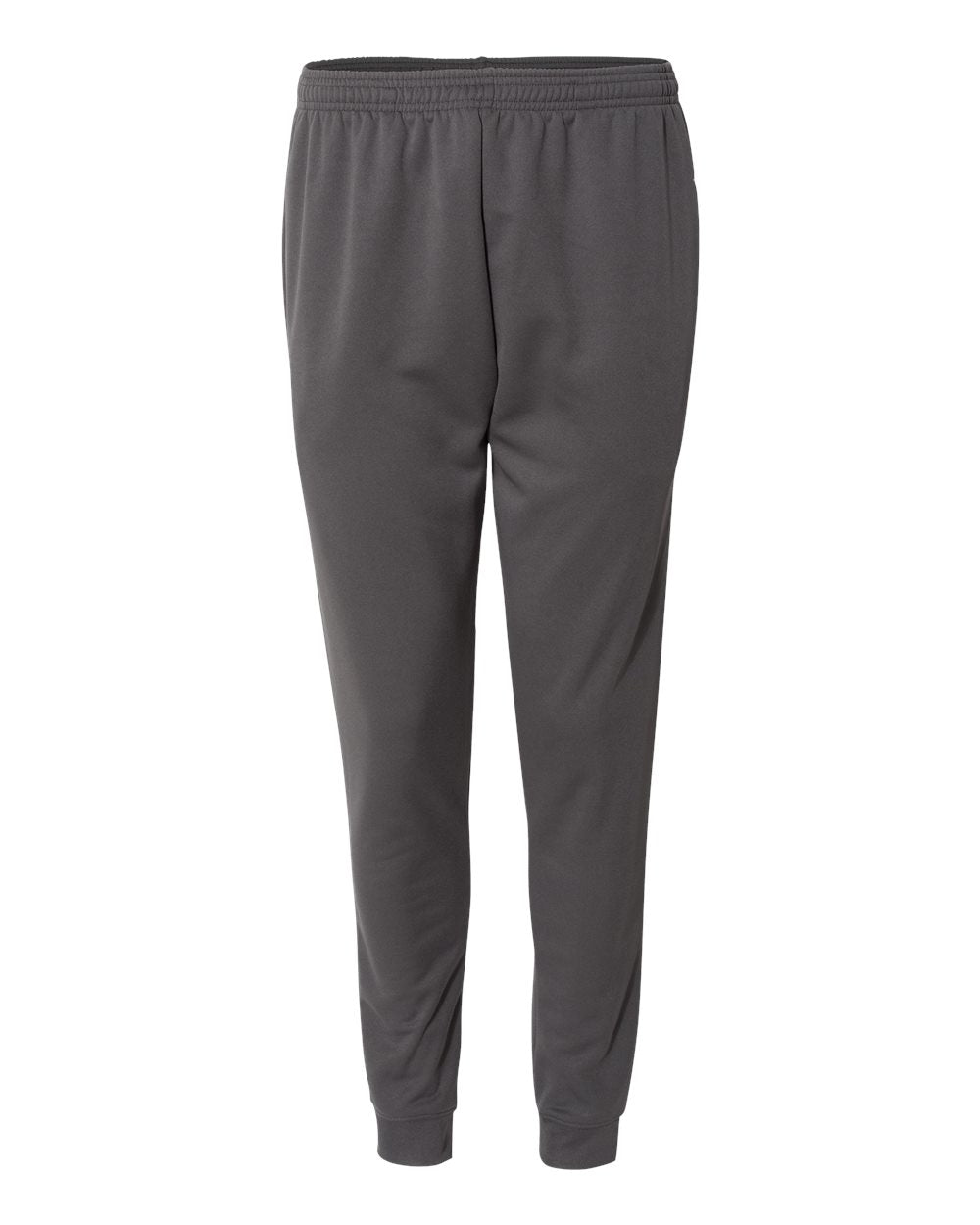 Men's Performance Fleece Joggers - Front - B10685092 - Graphite