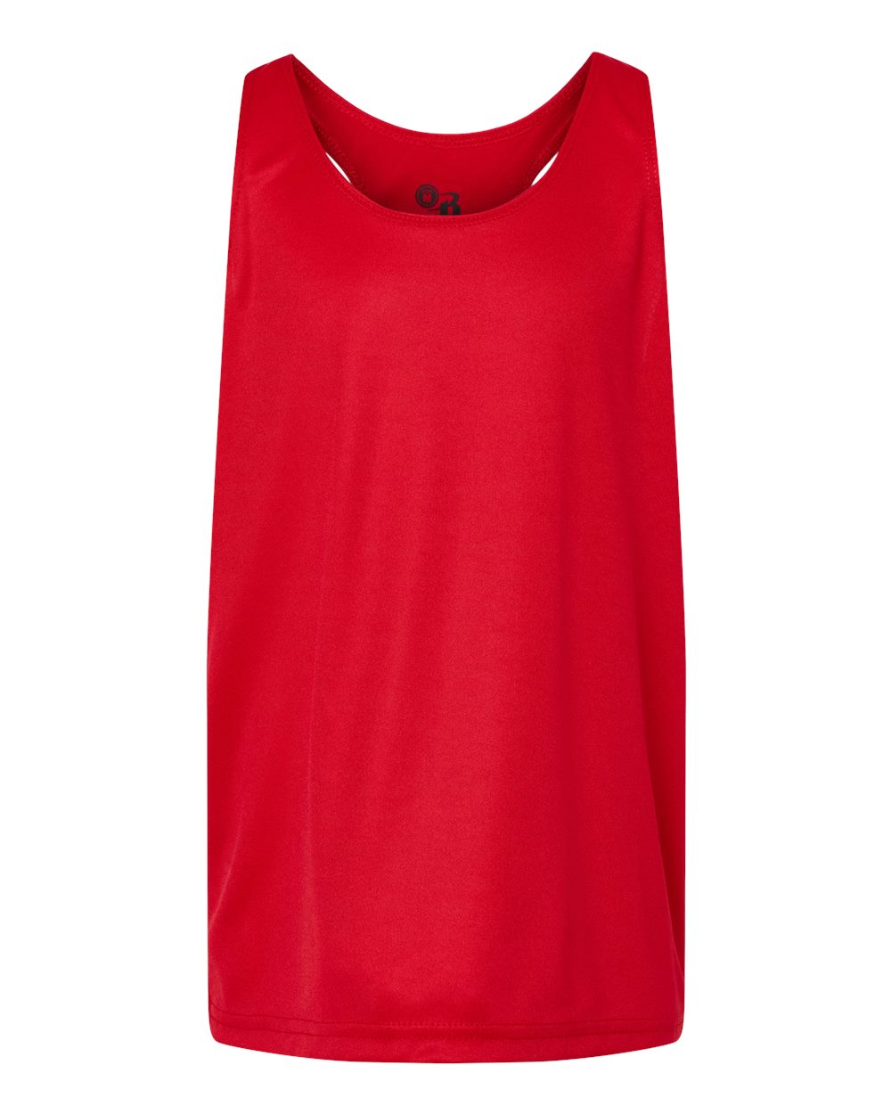 Girls’ B-Core Racerback Tank Top - Front - B11285702 - Red
