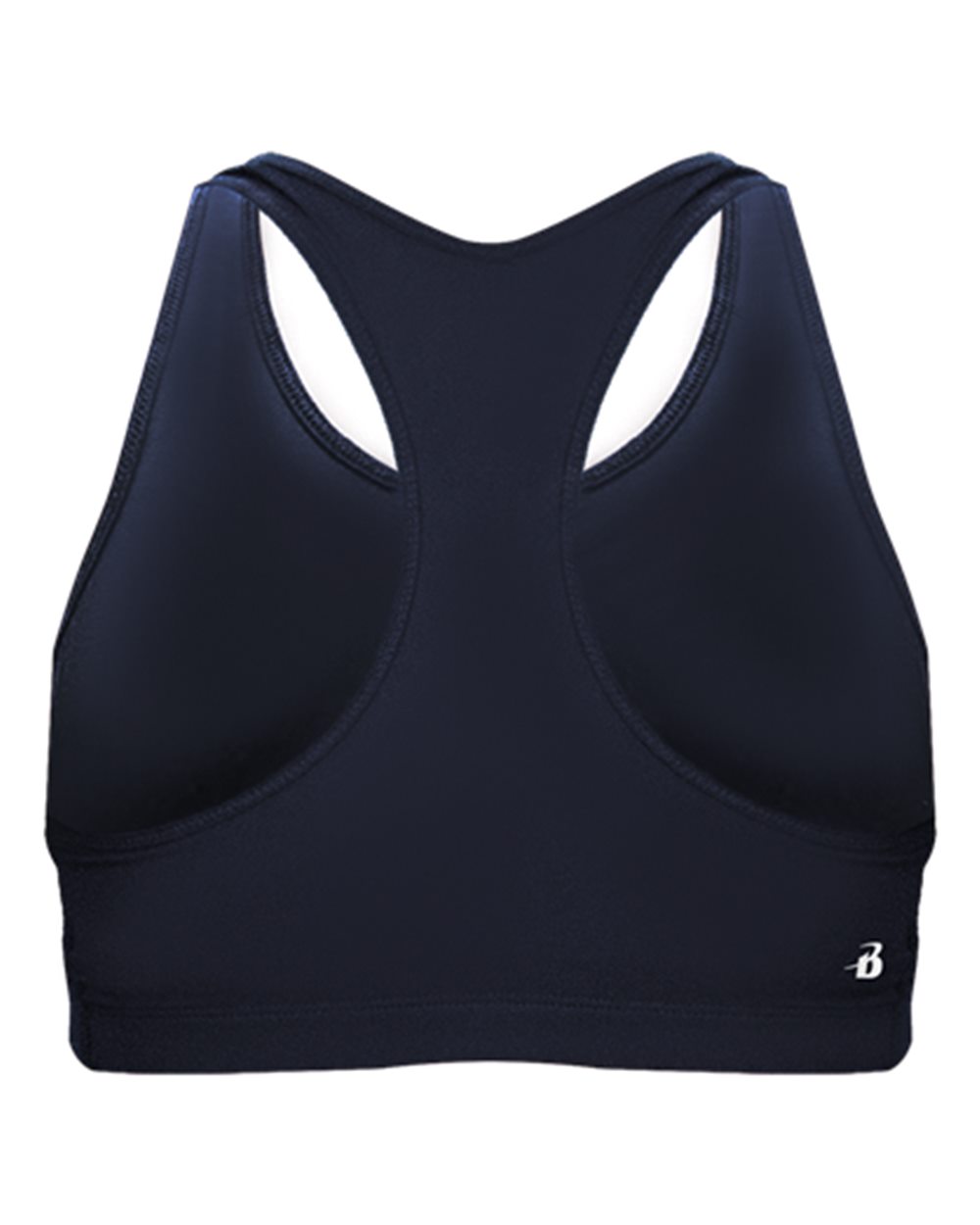 Girls' B-Sport Bra Top - Back - B12685652 - Navy