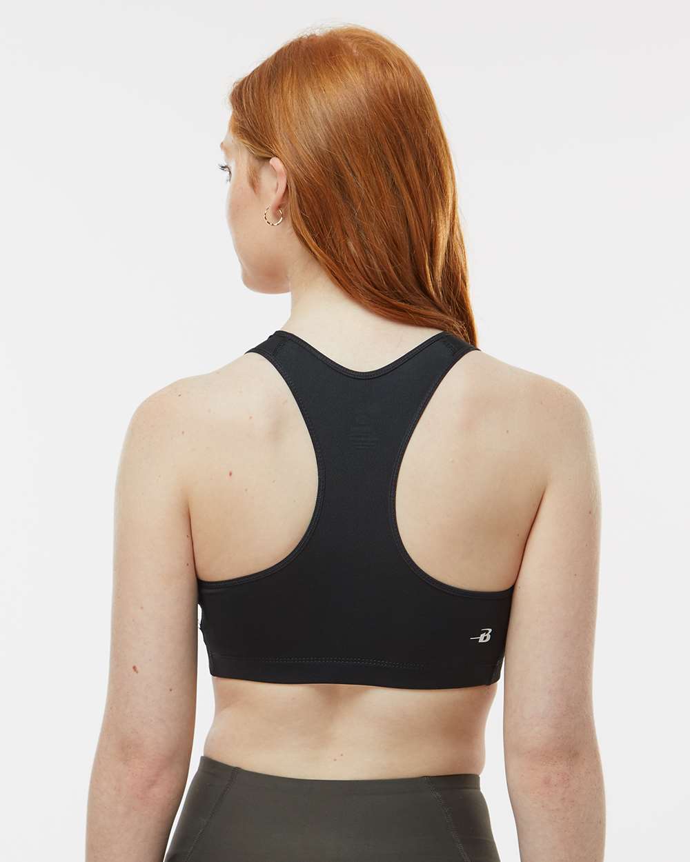 Women's B-Sport Bra Top - OnModelBack - B16785502 - Black