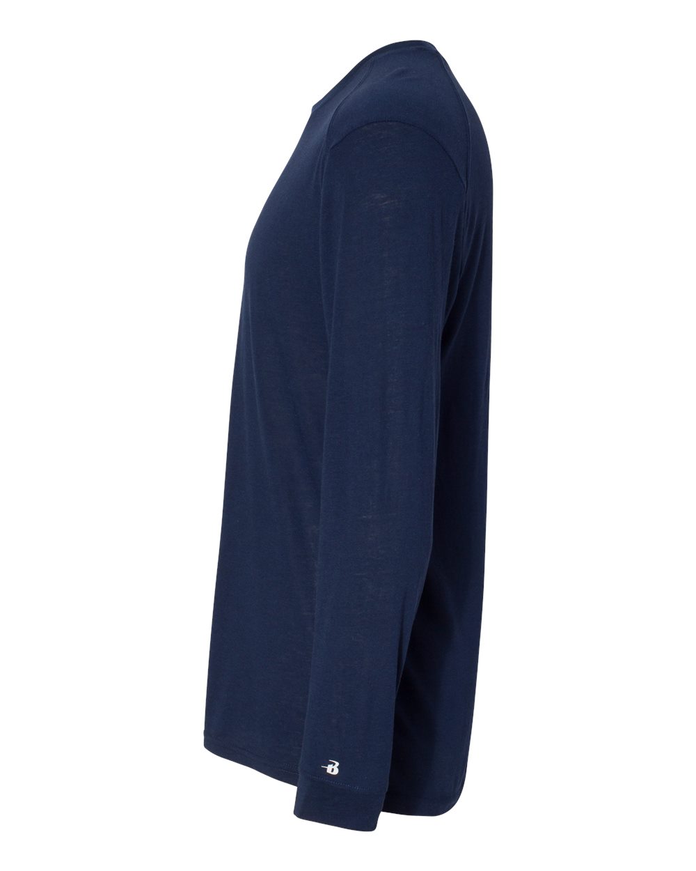 Men's Triblend Performance Long Sleeve T-Shirt - DirectSide - B19585652 - Navy