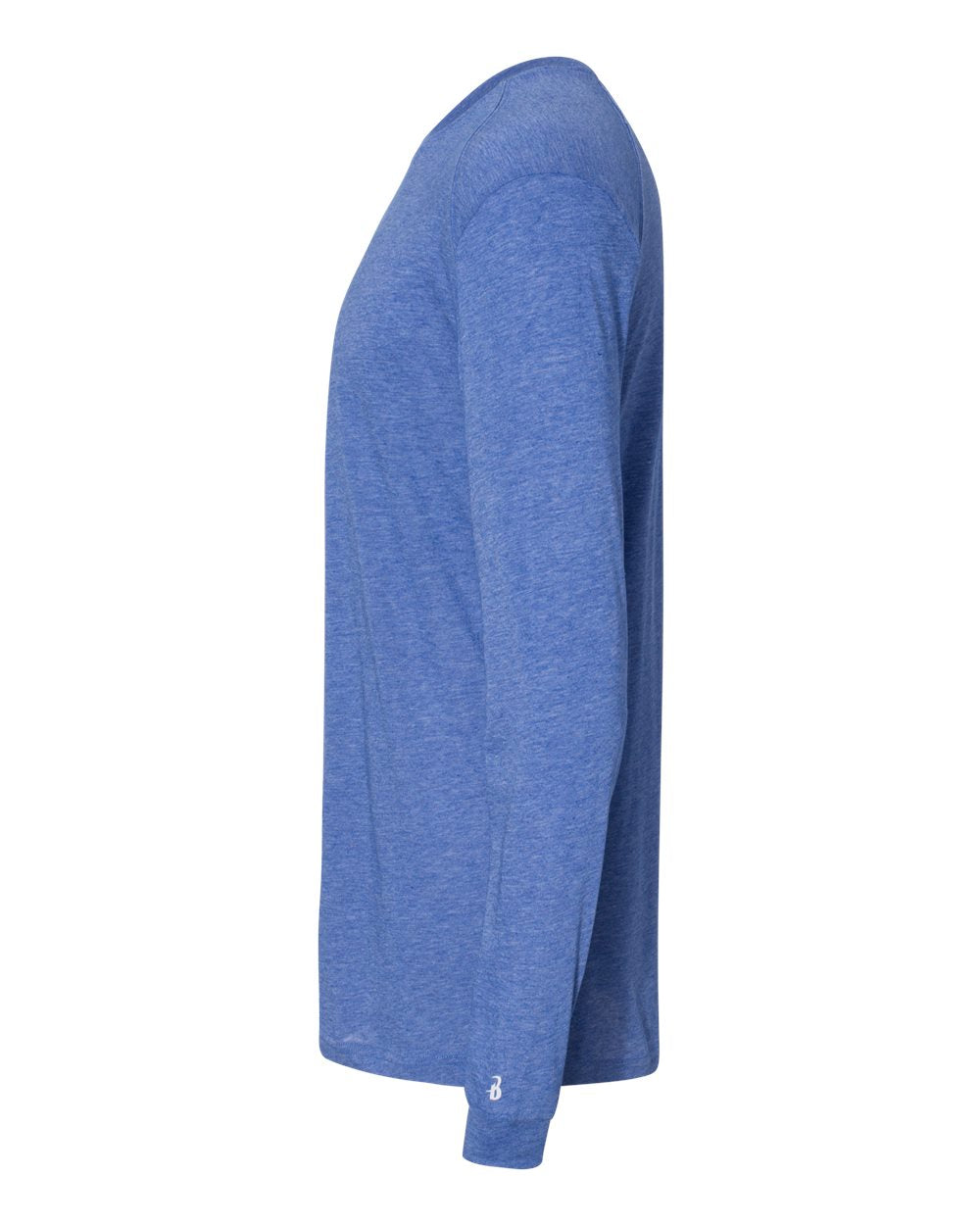 Men's Triblend Performance Long Sleeve T-Shirt - DirectSide - B19585762 - Royal Heather