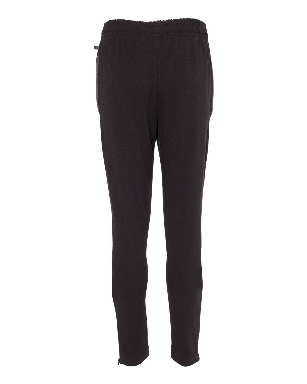 Men's FitFlex French Terry Sweatpants - Back - B21785502 - Black