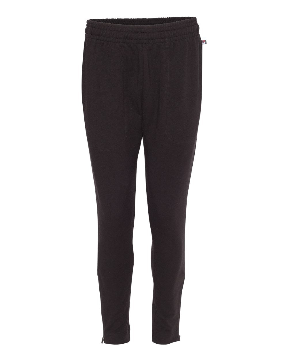 Men's FitFlex French Terry Sweatpants - Front - B21785502 - Black