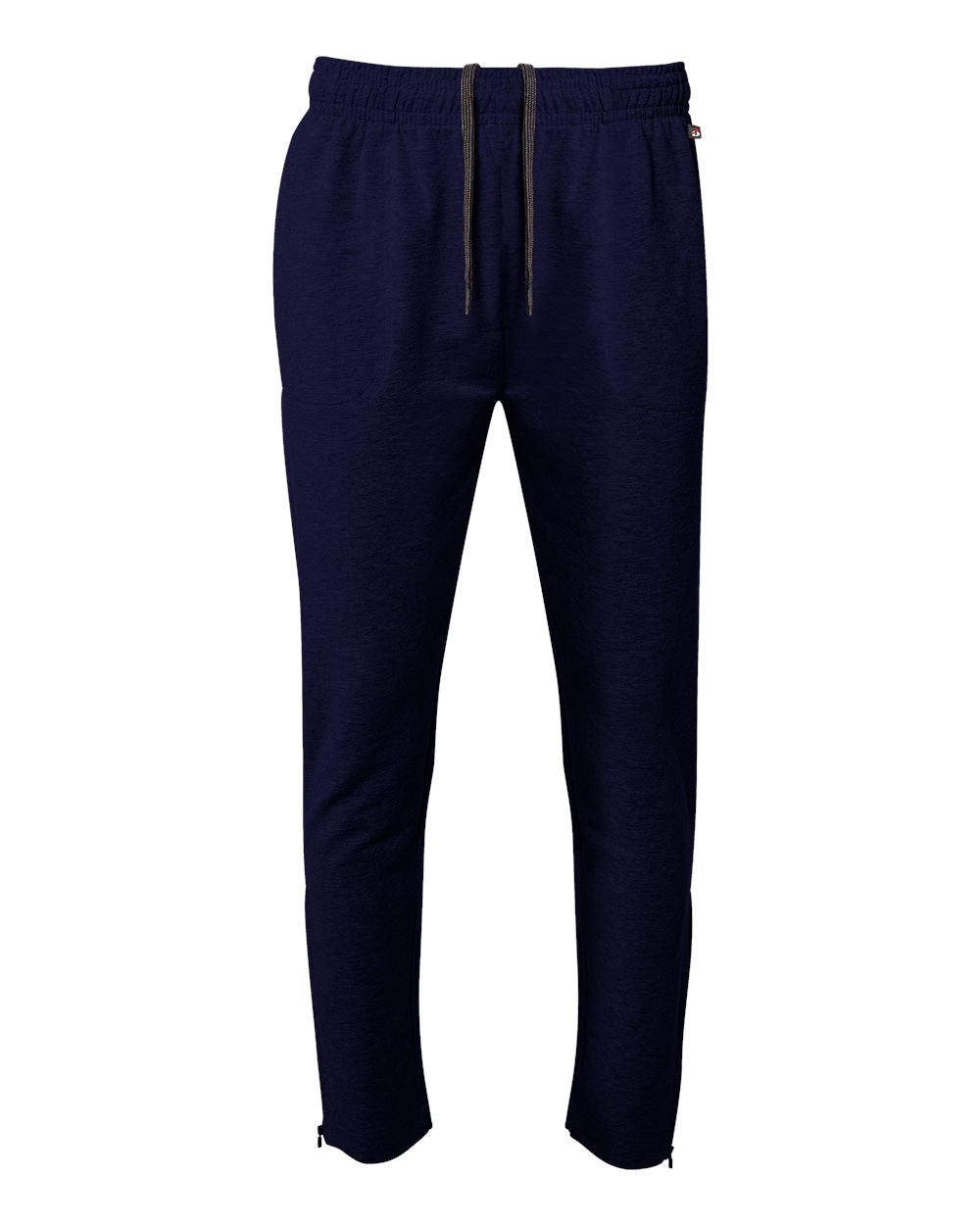 Men's FitFlex French Terry Sweatpants - Front - B21785652 - Navy