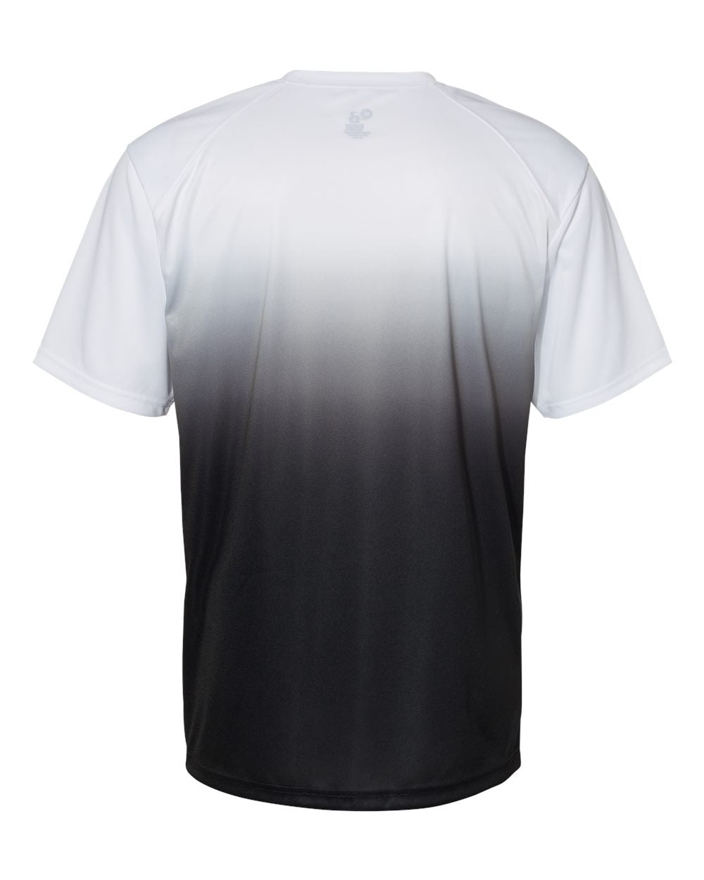 Men's Ombre T-Shirt - Back - B51585502 - Black