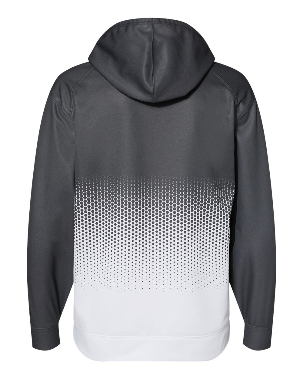 Men's Hex 2.0 Hooded Sweatshirt - Back - B56685092 - Graphite