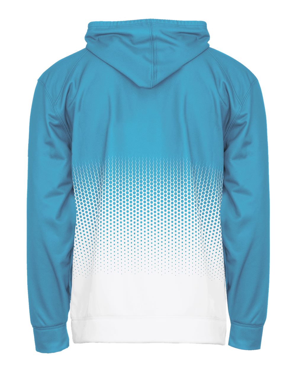 Men's Hex 2.0 Hooded Sweatshirt - Back - B56685262 - Columbia Blue