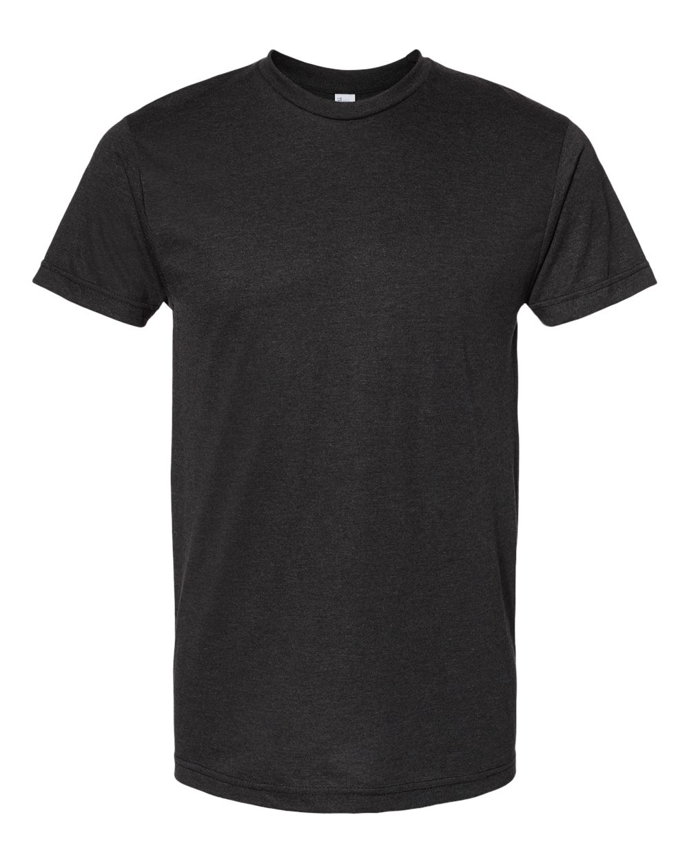 Unisex USA-Made Triblend T-Shirt - Front - B18079502 - Tri Black