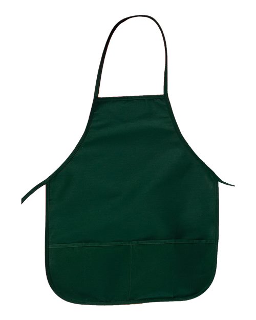 24" Pocket Apron - Front - B833E8540 - Forest