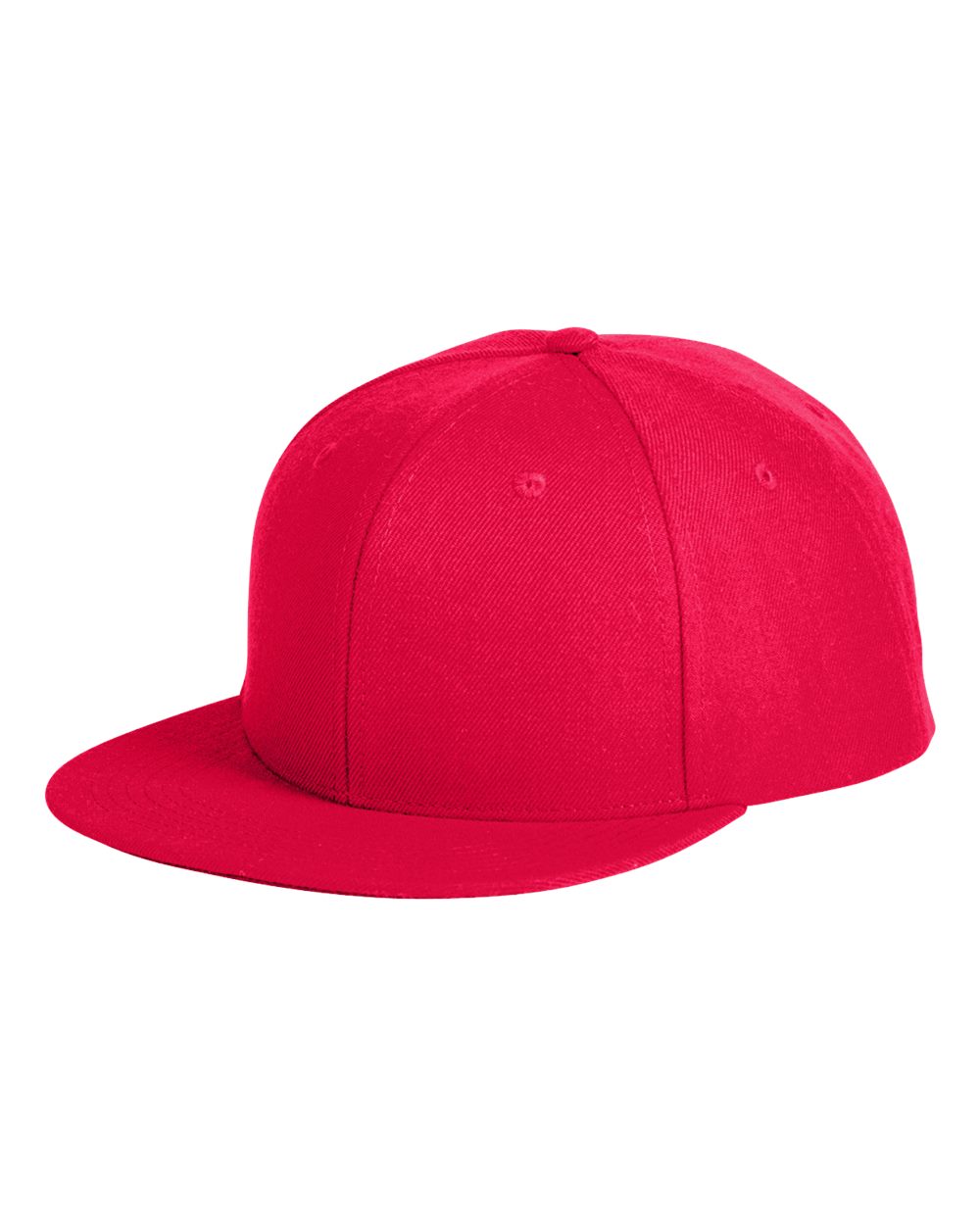 Flat Bill Sport Cap - Front - B851E8120 - Red