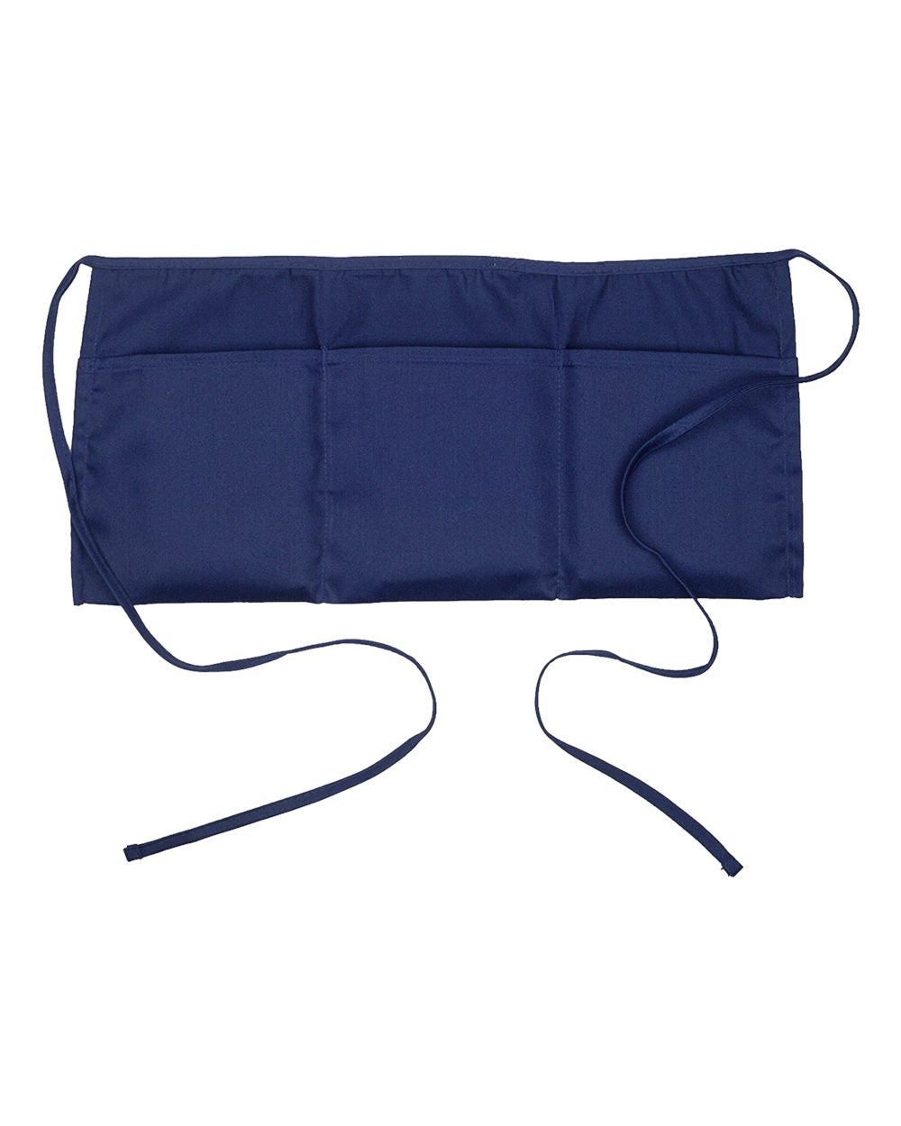 Waist Apron with Pockets - Front - B832E8650 - Navy