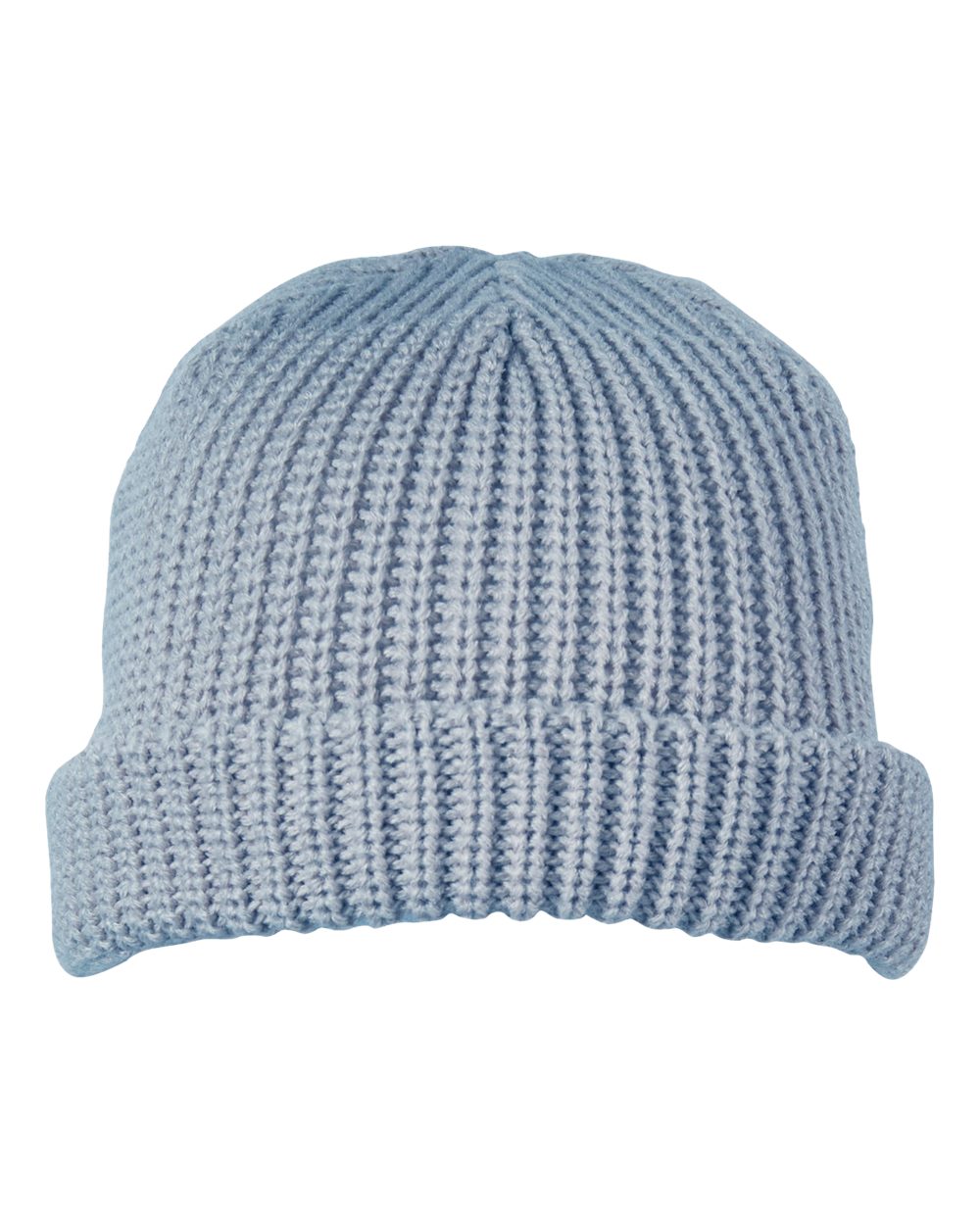 Dock Cuffed Beanie - Front - B870E8250 - Slate Blue