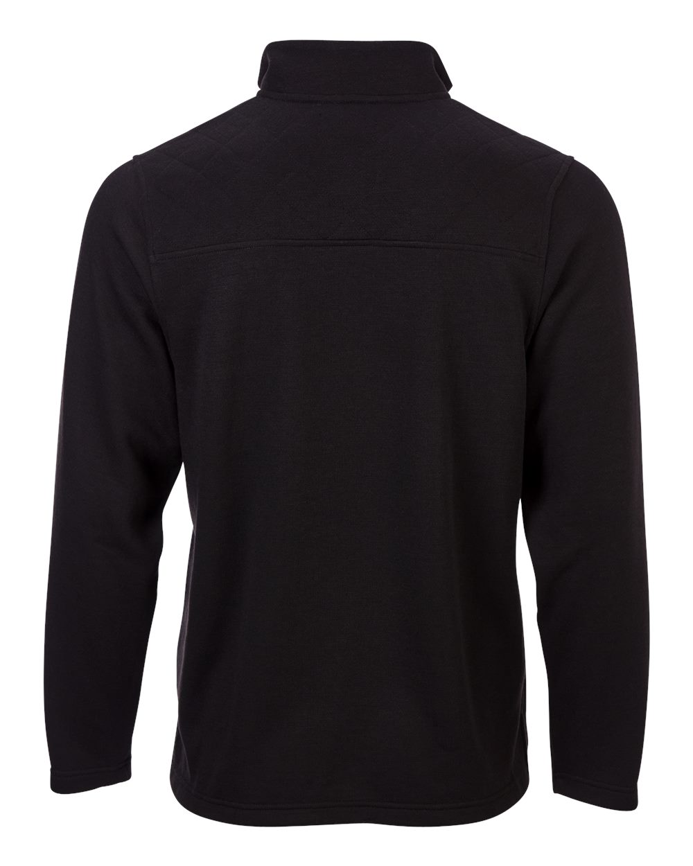 Unisex Sullivan Quarter-Zip Pullover - Back - B12903501 - Black