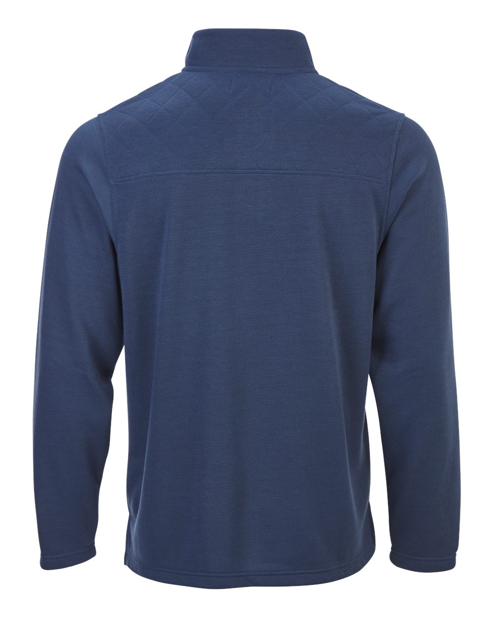 Unisex Sullivan Quarter-Zip Pullover - Back - B12903751 - Indigo