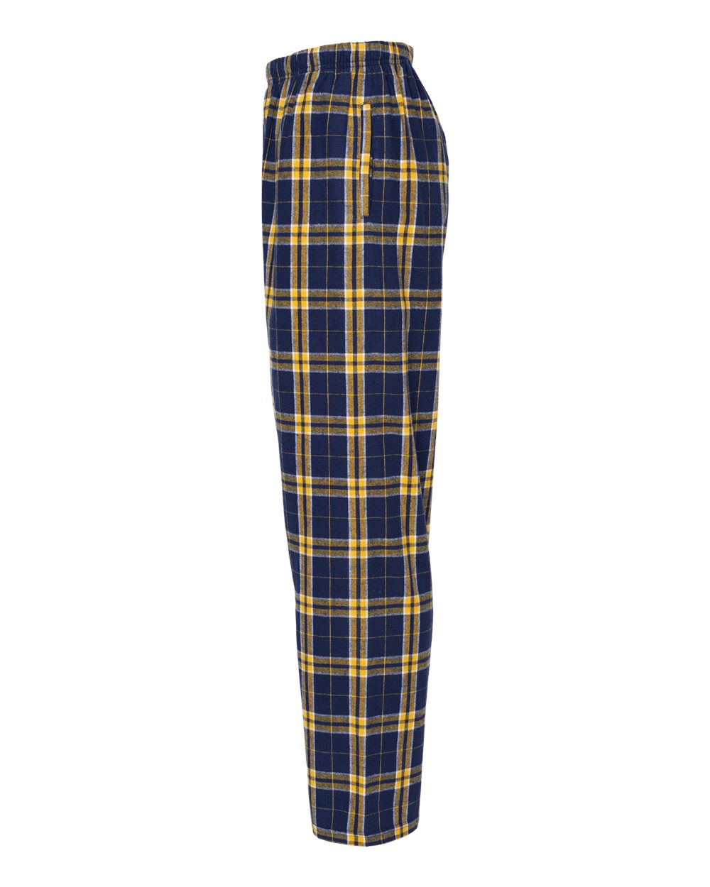 Men's Harley Flannel Pants - DirectSide - B13203141 - Navy/ Gold