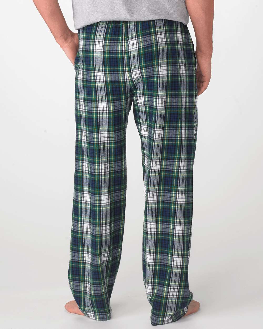 Men's Harley Flannel Pants - OnModelBack - B13203961 - Gordon Plaid