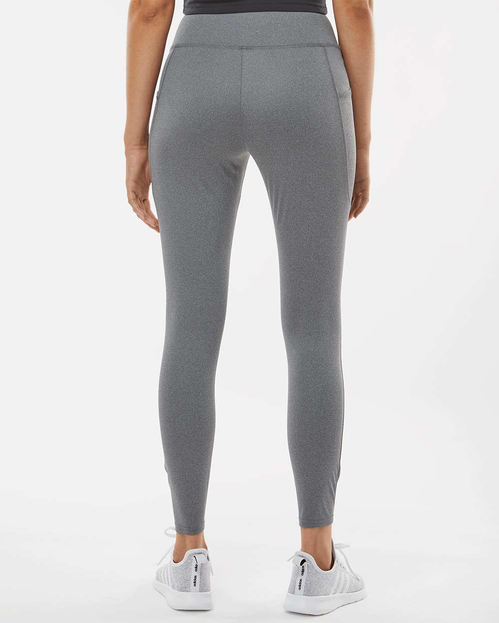 Women's Luna Leggings - OnModelBack - B14303591 - Slate Heather