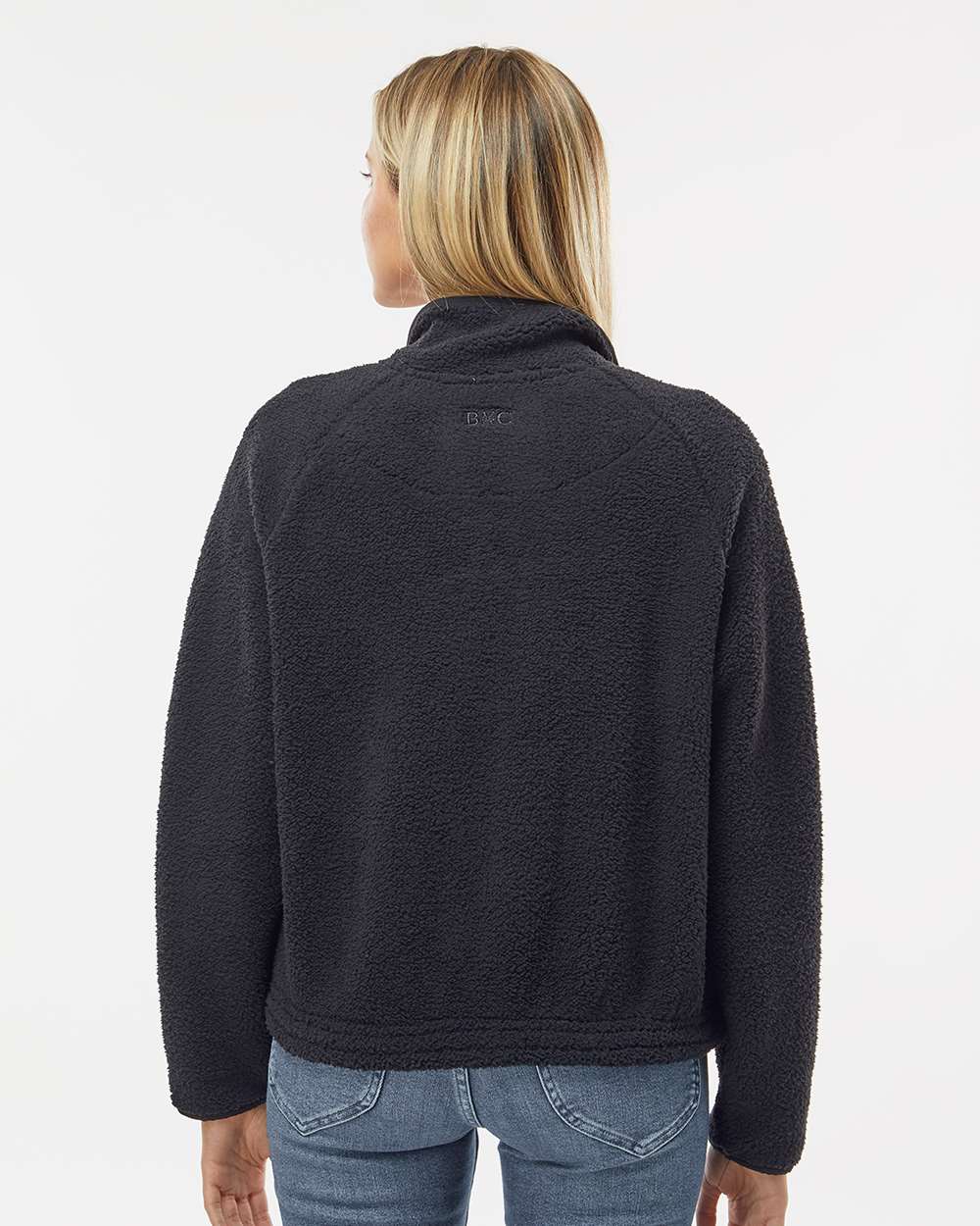 Women's Everest Half-Zip Pullover - OnModelBack - B14903501 - Black