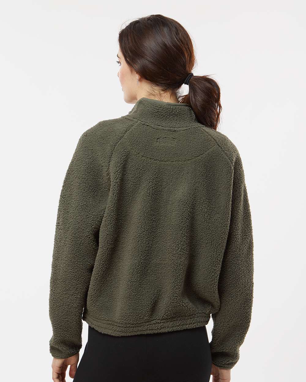 Women's Everest Half-Zip Pullover - OnModelBack - B14903541 - Olive