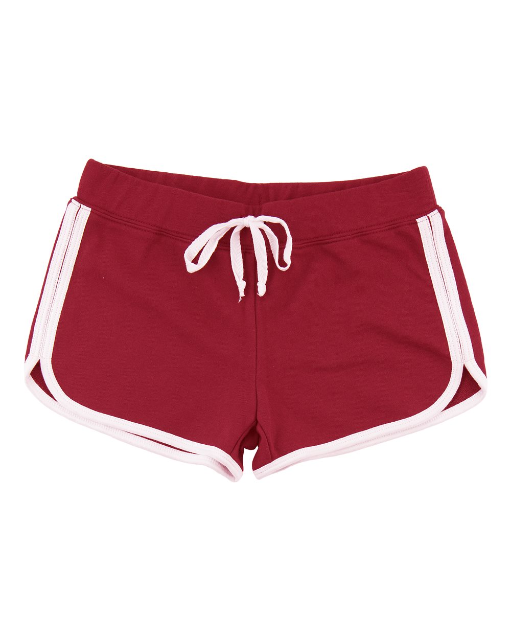 Women’s Relay Shorts - Front - B50703704 - Red/ White