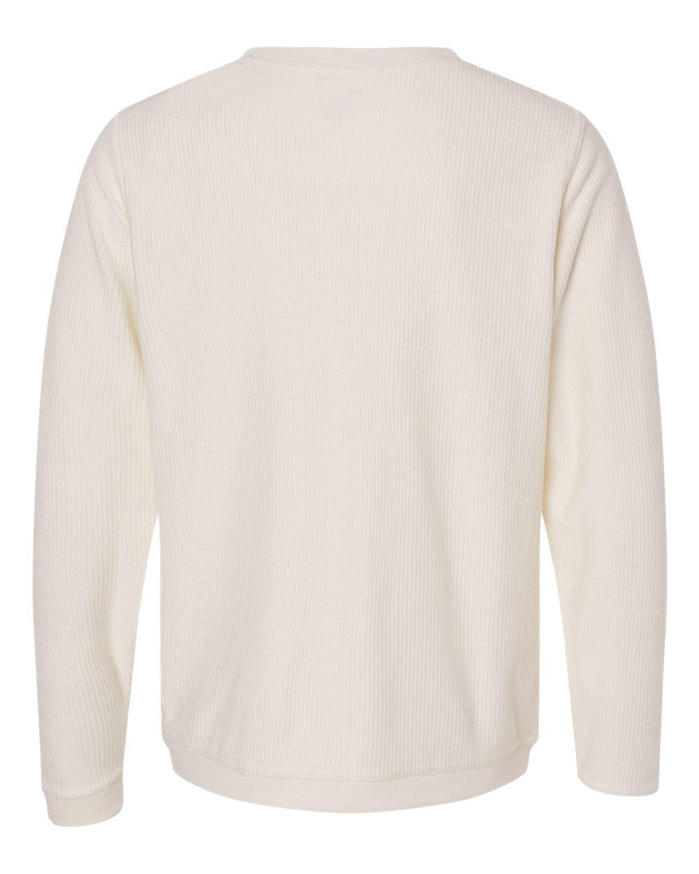 Unisex Corded Crew - Back - B05903242 - Natural