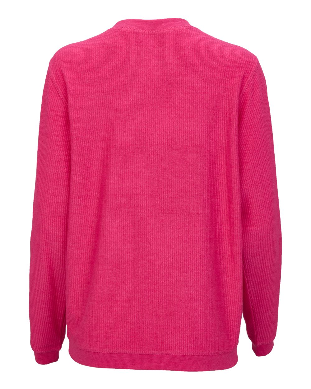 Unisex Corded Crew - Back - B05903302 - Cosmic Pink