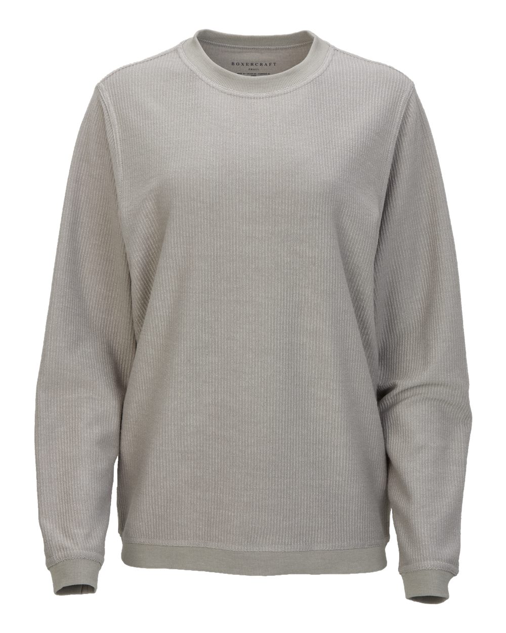 Unisex Corded Crew - Front - B05903092 - Oxford