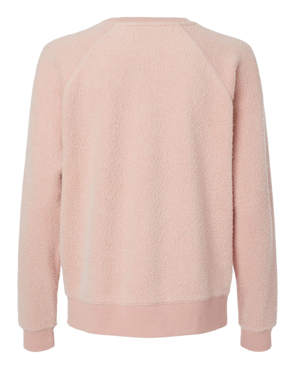 Women's Fleece Out Pullover - Back - B17703301 - Blush