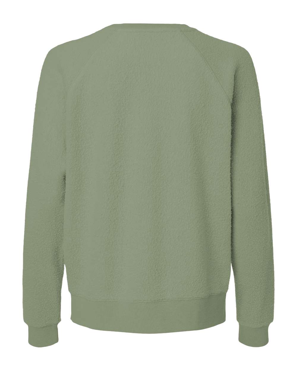 Women's Fleece Out Pullover - Back - B17703541 - Sage
