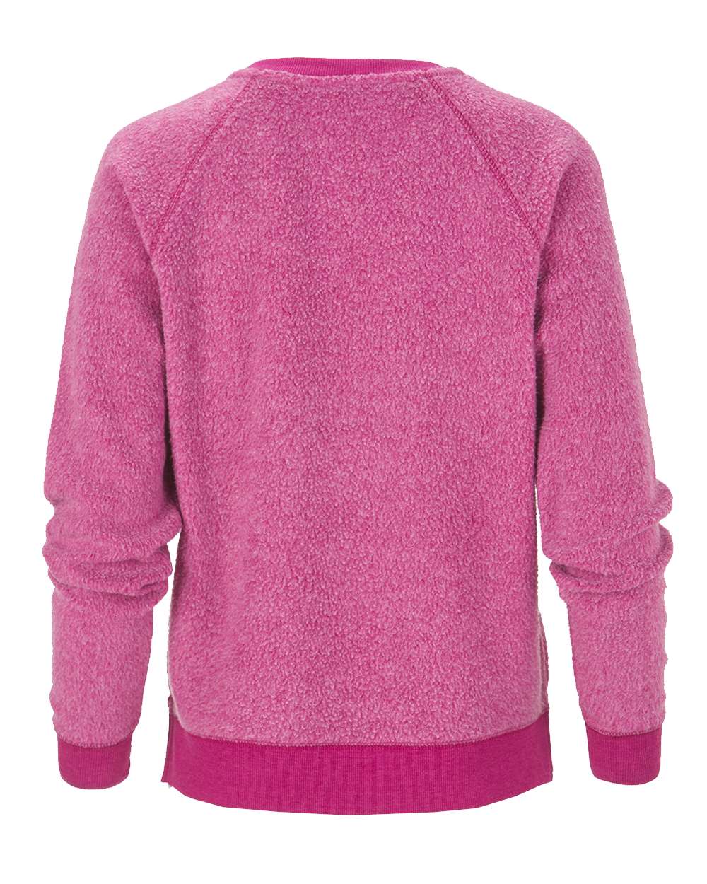 Women's Fleece Out Pullover - Back - B17703681 - Orchid