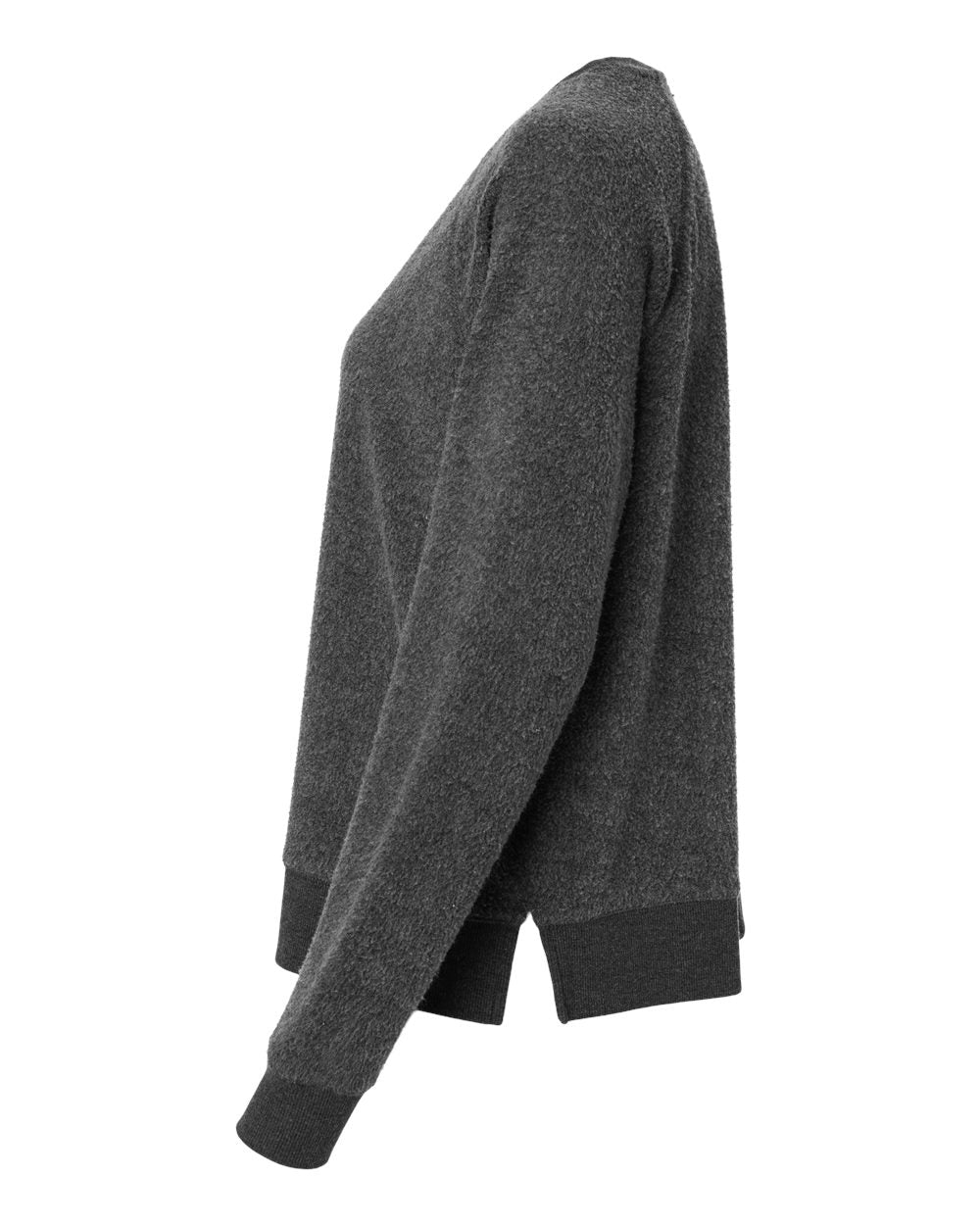 Women's Fleece Out Pullover - DirectSide - B17703591 - Charcoal