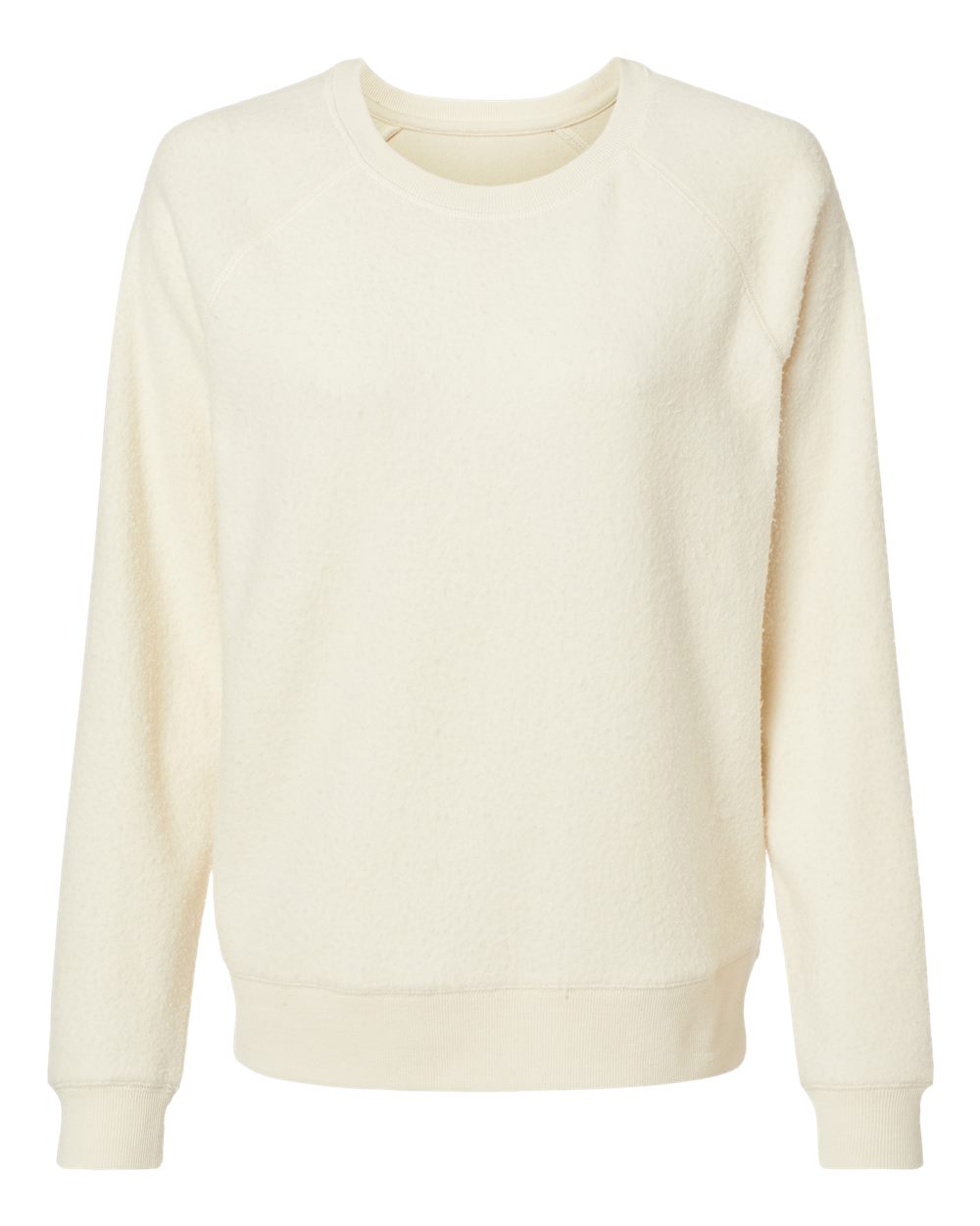 Women's Fleece Out Pullover - Front - B17703241 - Natural