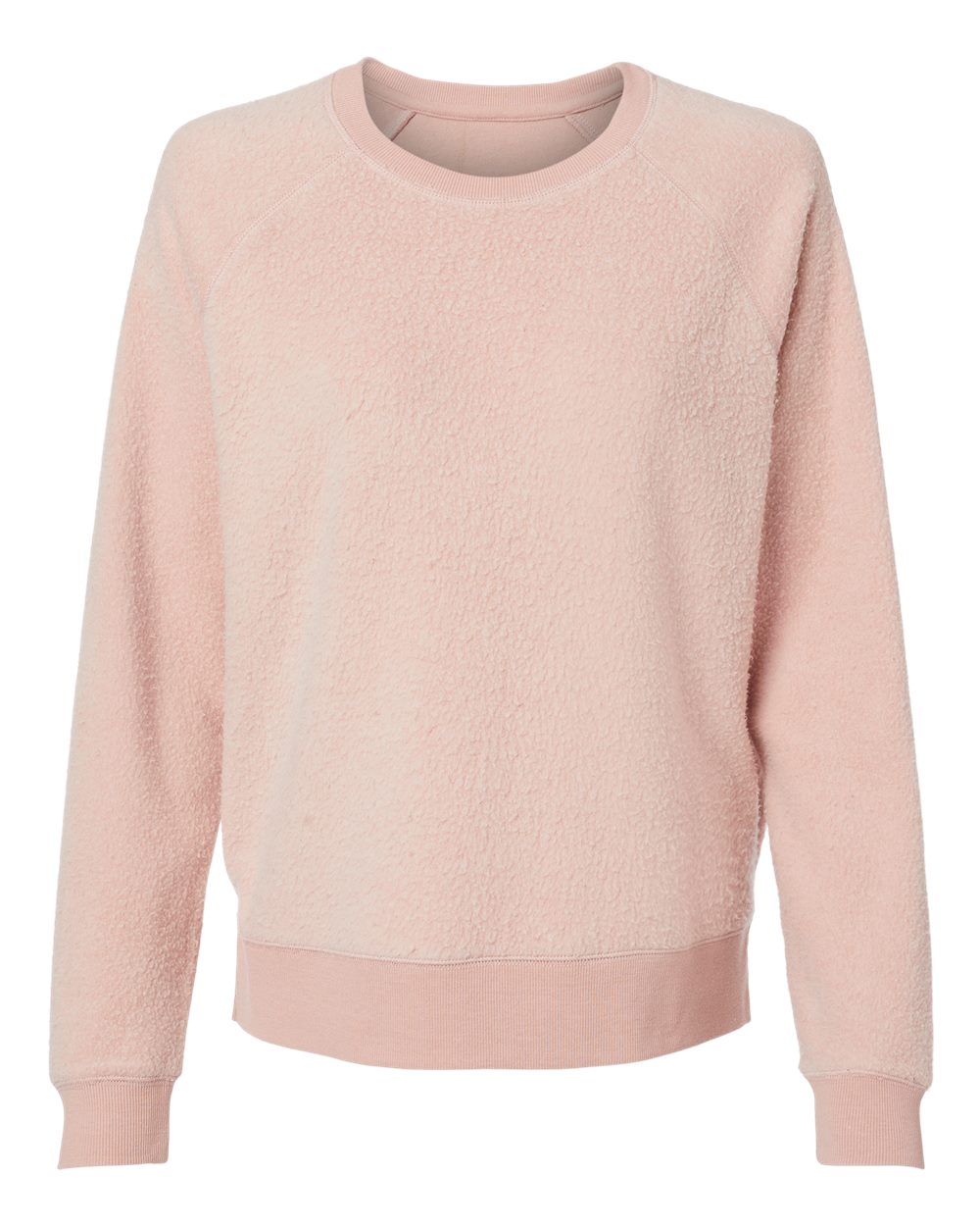 Women's Fleece Out Pullover - Front - B17703301 - Blush
